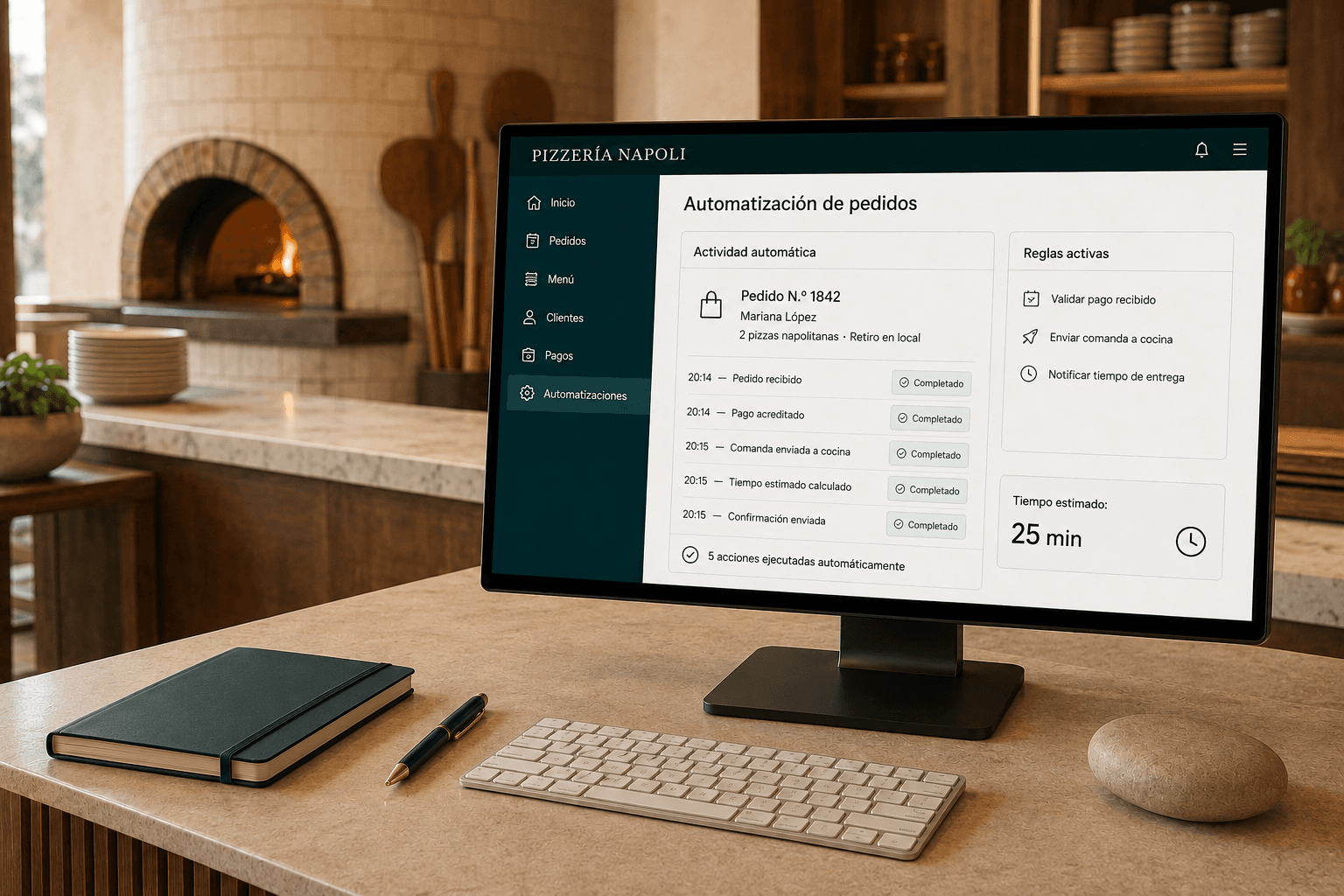 Flujo de automatización de procesos por Didactia